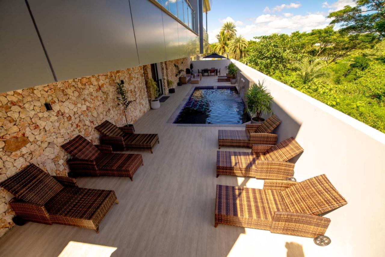 El Palm Aparthotel Nadi Bagian luar foto